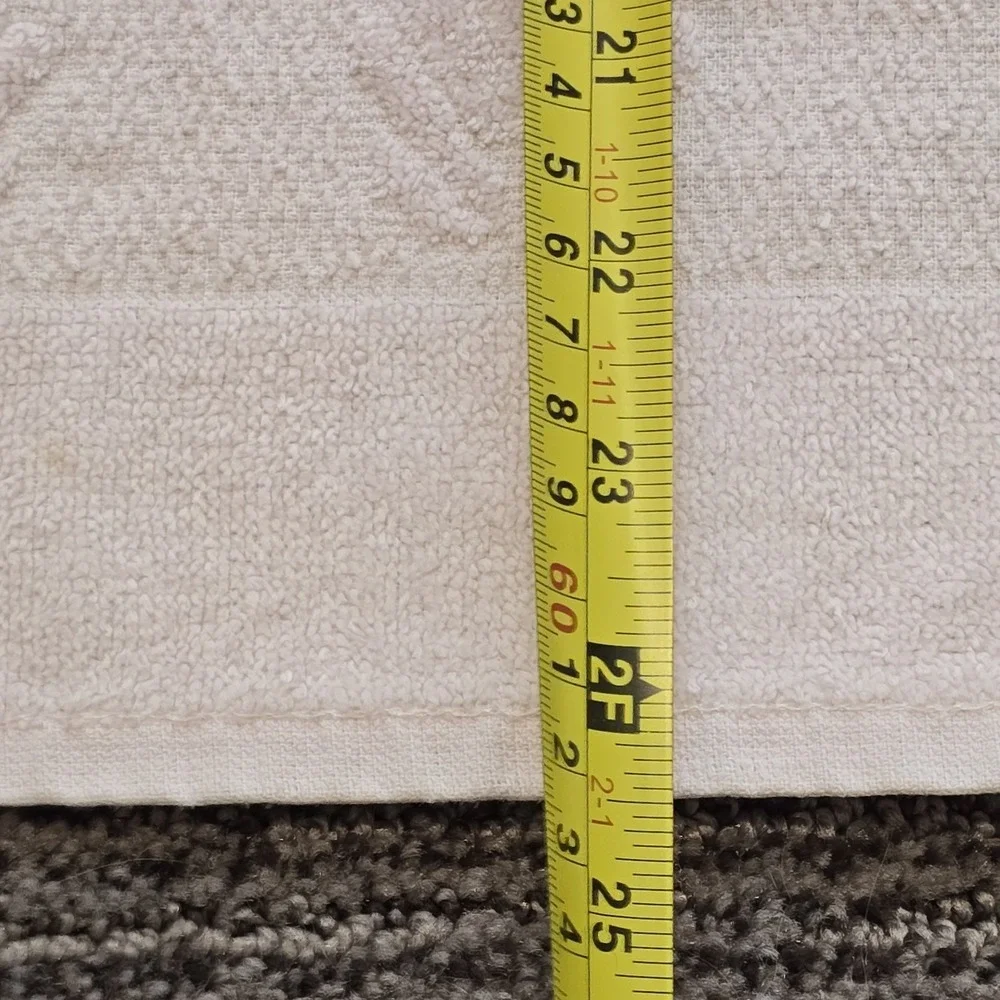 VTG Cannon Large Hand Towel Sea Shell‎ Pink Cotton